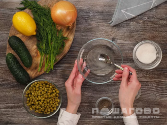 Фото приготовления рецепта: Винегрет со свежей капустой без горошка - шаг 2