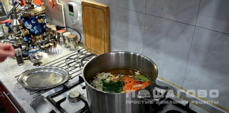 Фото приготовления рецепта: Суп из фазана - шаг 8