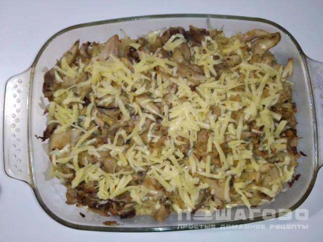 Макаронная запеканка с курицей