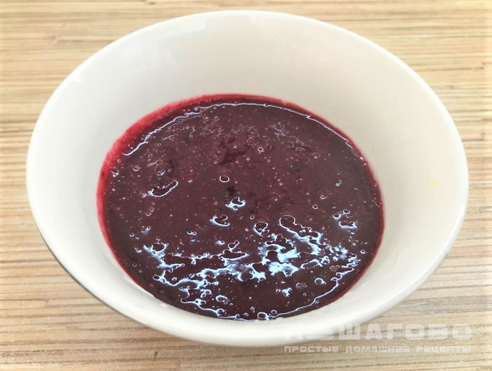 Конфитюр из смородины черной