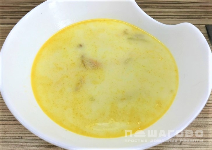 Суп с копченой рыбой