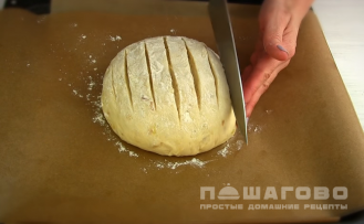 Фото приготовления рецепта: Луковый хлеб - шаг 6