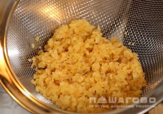 Фото приготовления рецепта: Запорожский капустняк с булгуром - шаг 6