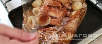 Фото приготовления рецепта: Говяжьи ребра в духовке с горчицей и медом - шаг 6