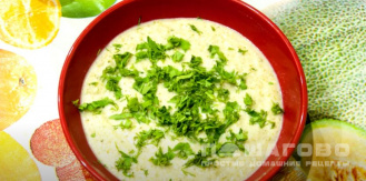 Фото приготовления рецепта: Суп-пюре из брокколи и цветной капусты - шаг 10