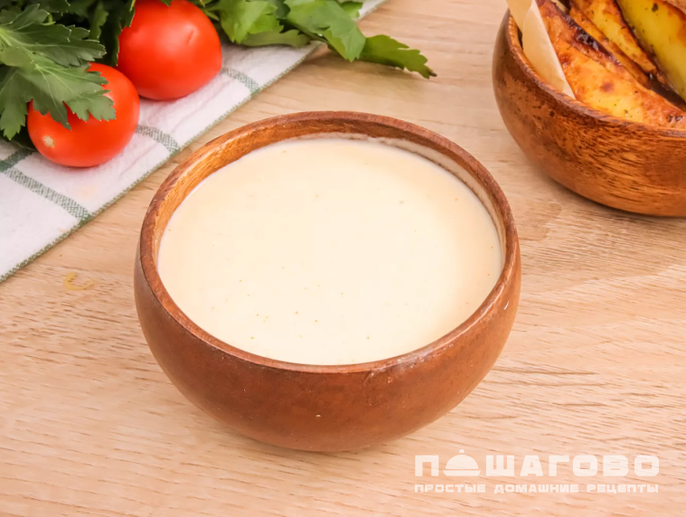 Сырно-чесночный соус