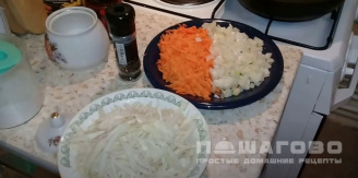 Фото приготовления рецепта: Индоутка с капустой - шаг 3