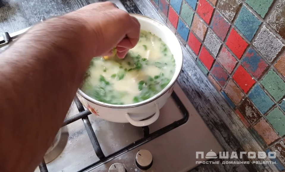 Фото приготовления рецепта: Чихиртма из курицы - шаг 7