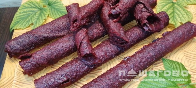Вишневая пастила