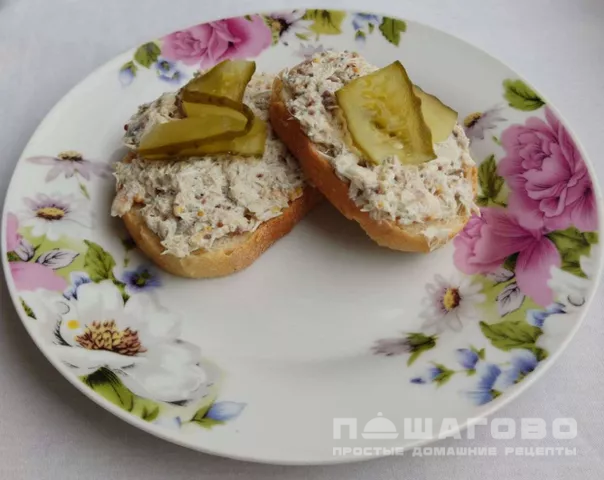 Необычный рийет из скумбрии
