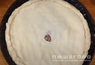 Фото приготовления рецепта: Осетинский пирог в хлебопечке - шаг 7