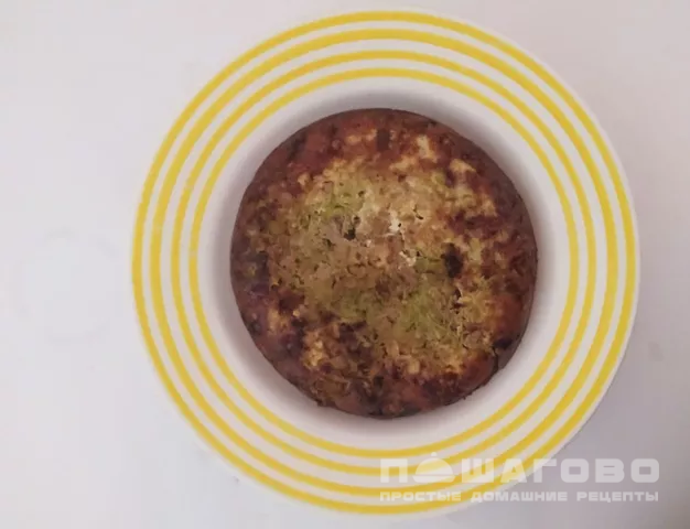 Запеканка из кабачков с куриным фаршем