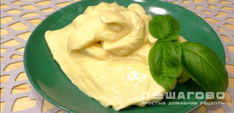 Домашний майонез Провансаль с уксусом