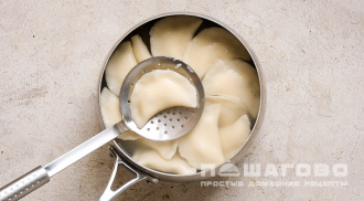 Фото приготовления рецепта: ПП вареники с творогом с рисовой мукой - шаг 6