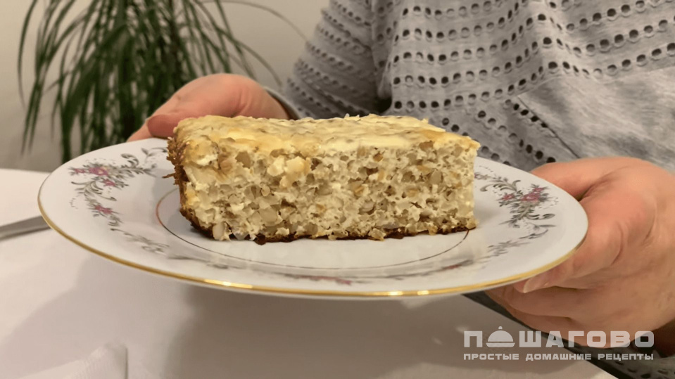 Фото приготовления рецепта: Крупеник из гречневой каши - шаг 3