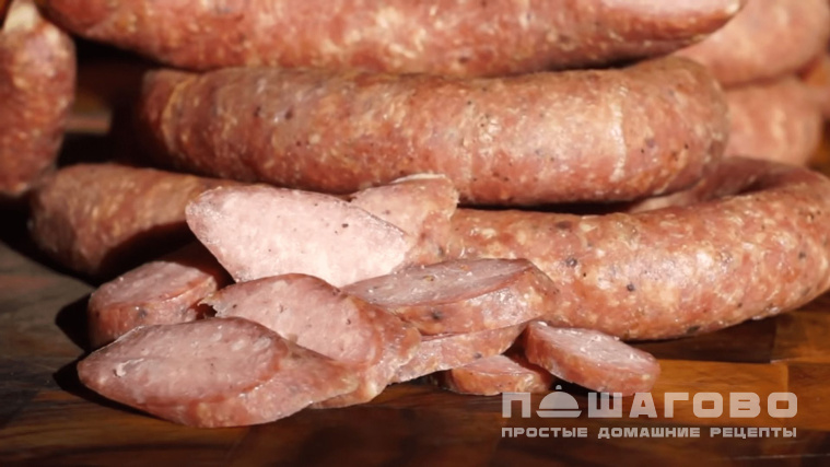 Краковская колбаса в духовке