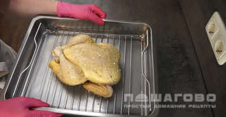 Фото приготовления рецепта: Курица в кефире - шаг 5