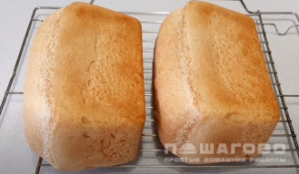 Фото приготовления рецепта: Дрожжевой пшеничный хлеб - шаг 13