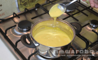 Фото приготовления рецепта: Простой сырный соус - шаг 2