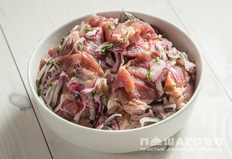 Маринованный шашлык