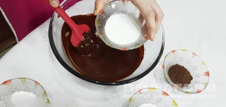 Фото приготовления рецепта: Шоколадный фадж - шаг 3