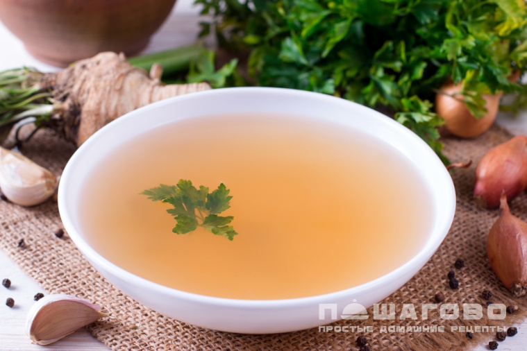 Бульон из тайменя