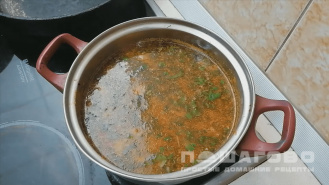 Фото приготовления рецепта: Фасолевый суп без мяса - шаг 2