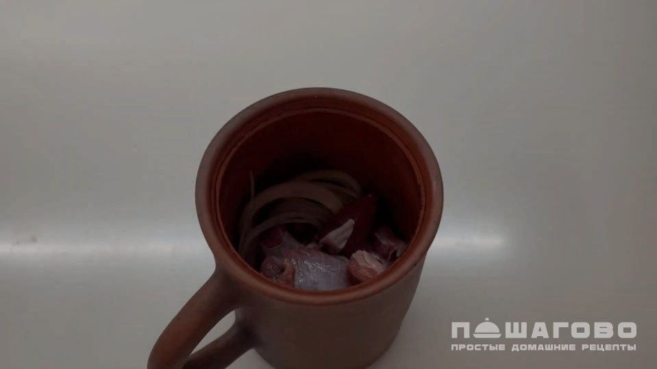 Фото приготовления рецепта: Пити суп из баранины в горшочках - шаг 1