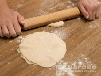 Фото приготовления рецепта: Хинкали из говядины - классический рецепт - шаг 3