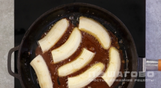 Фото приготовления рецепта: Бананы фламбе - шаг 5