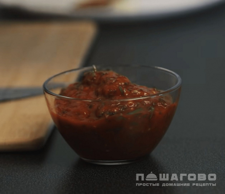 Томатно-луковый соус для шашлыка