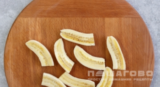 Фото приготовления рецепта: Бананы фламбе - шаг 2