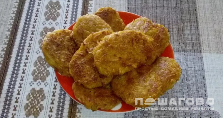 Овощные драники