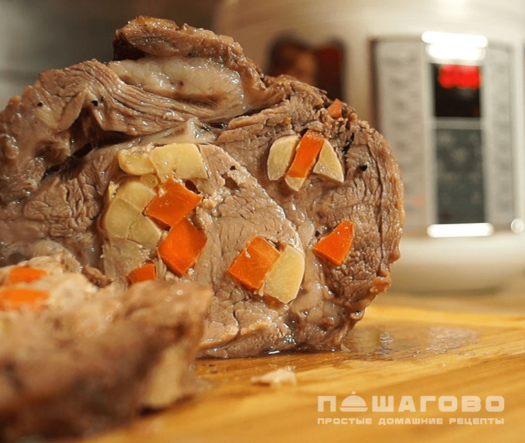 Вкусная буженина в мультиварке из свинины