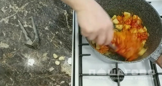 Фото приготовления рецепта: Турецкий чечевичный суп - шаг 10