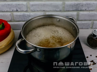Фото приготовления рецепта: Консервированные баклажаны на зиму - шаг 4