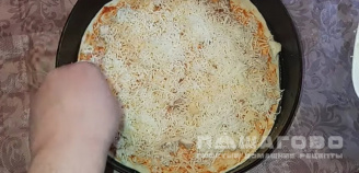 Фото приготовления рецепта: Пицца «Фридей» - шаг 6