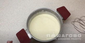 Фото приготовления рецепта: Сливочный пломбир (рецепт советского мороженого) - шаг 5