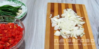 Фото приготовления рецепта: Запеканка с баклажанами - шаг 8