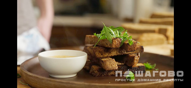 Чесночные гренки
