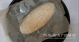 Фото приготовления рецепта: Бездрожжевой хлеб - шаг 3