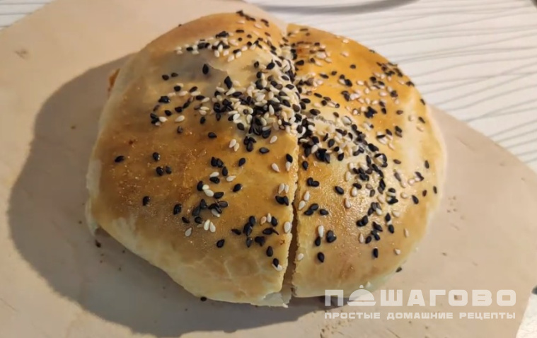 Гамбургер, запеченный в духовке