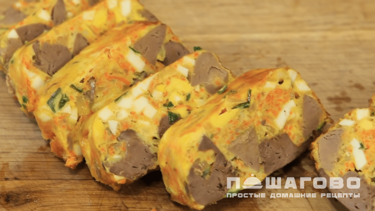 Заливное из печени