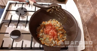 Фото приготовления рецепта: Узбекский лагман с редькой - шаг 6