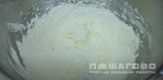 Фото приготовления рецепта: Творожный крем для бисквита - шаг 3