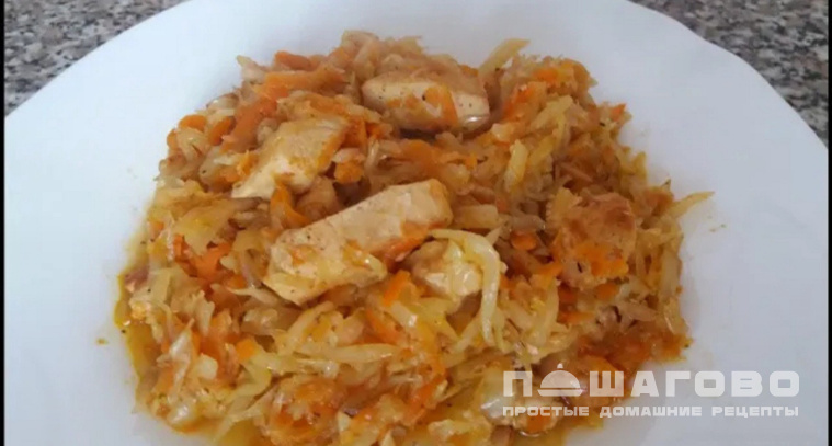 Капустная солянка с мясом