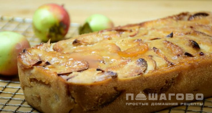 Веганская шарлотка