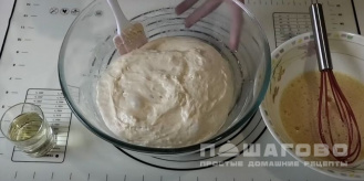 Фото приготовления рецепта: Блины на опаре с молоком - шаг 5