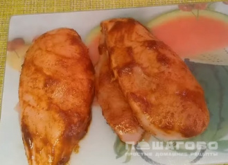 Фото приготовления рецепта: Пастрома из курицы - шаг 3