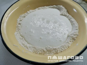 Фото приготовления рецепта: Чеченские лепешки с тыквой (хингалш) - шаг 3